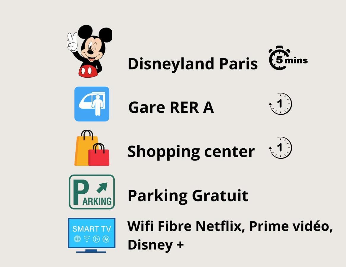 Disneyland Paris Station 2Min シェシー エクステリア 写真